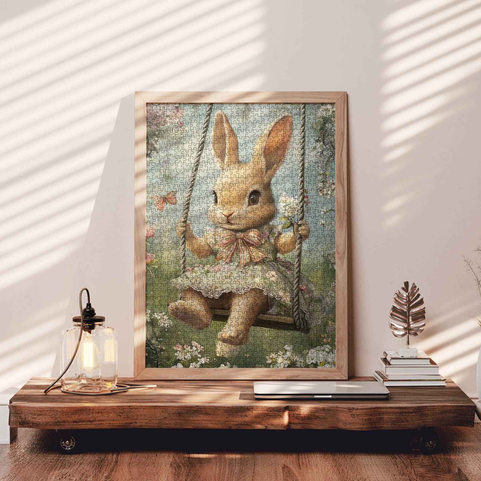 tucocoo-easter-bunny-in-a-dress-puzzle-1000-teile-ostern image 3