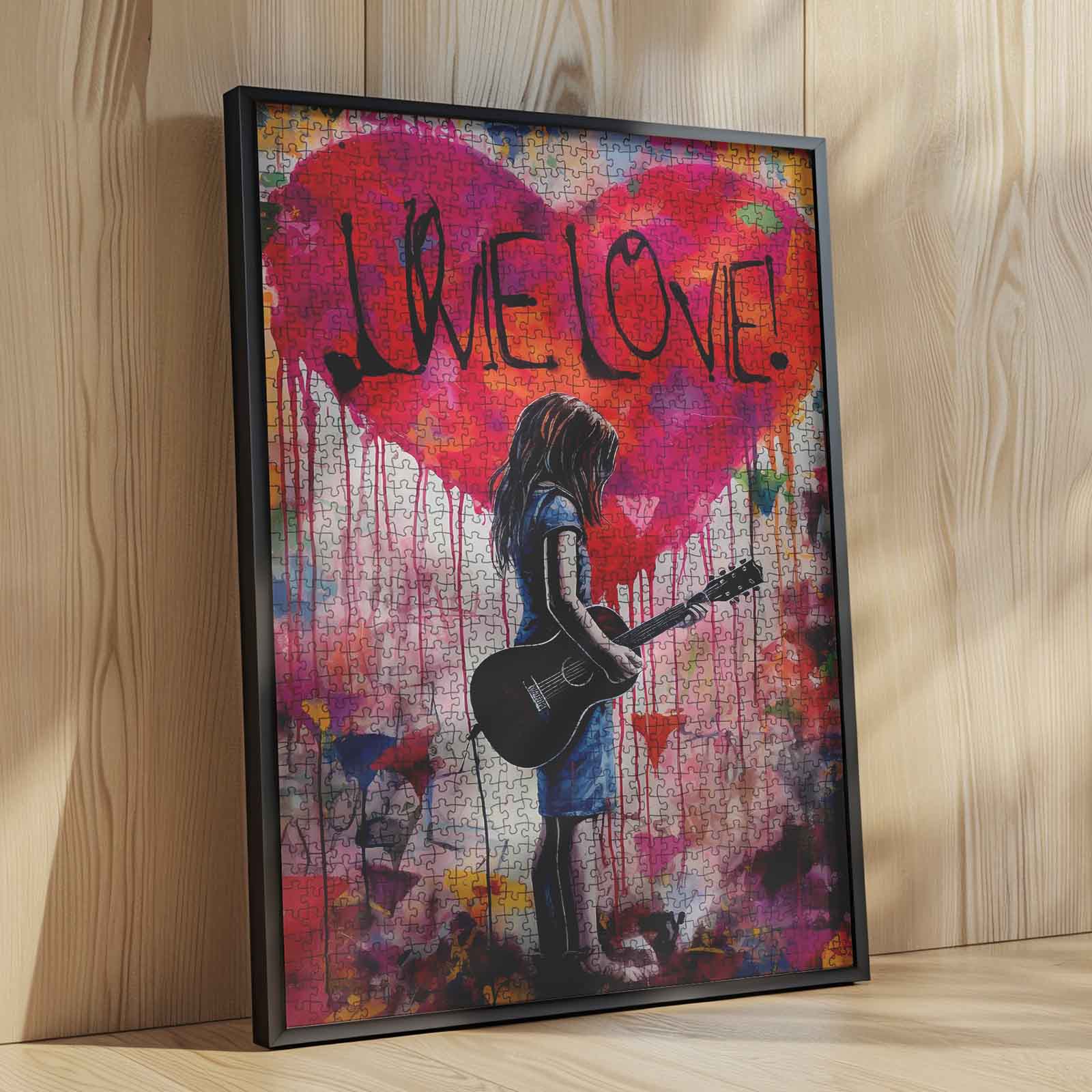 tucocoo-jigsaw-puzzles-love-heart-graffiti-girl-puzzle-1000-teile image 4