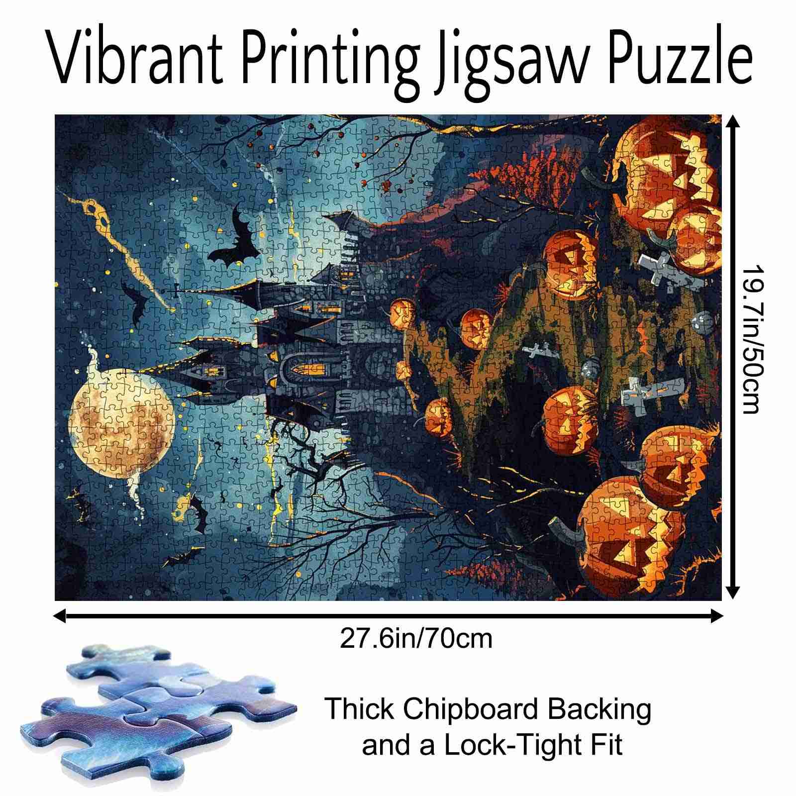 tucocoo-haunted-hill-pumpkin-path-puzzle-1000-teile-halloween image 5