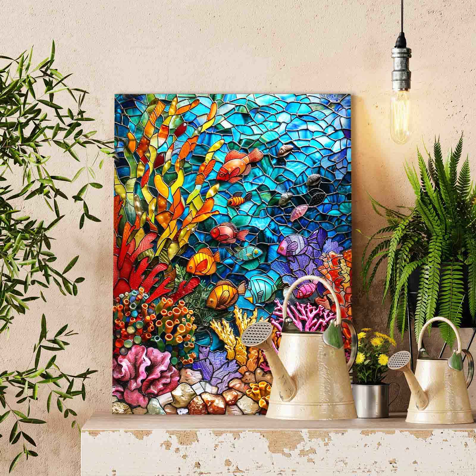 tucocoo-colorful-coral-reef-malen-nach-zahlen-40x50-ohne-rahmen image 2