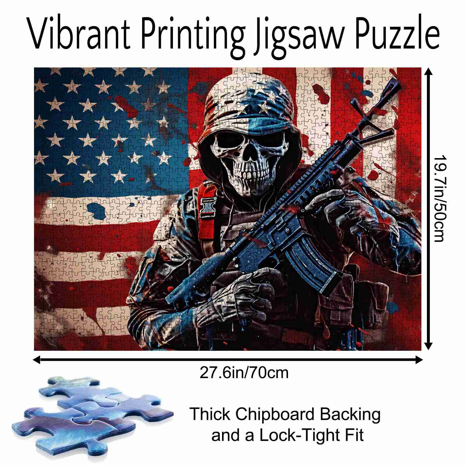 tucocoo-patriotic-skull-warrior-puzzle-1000-teile-totenkopf image 5