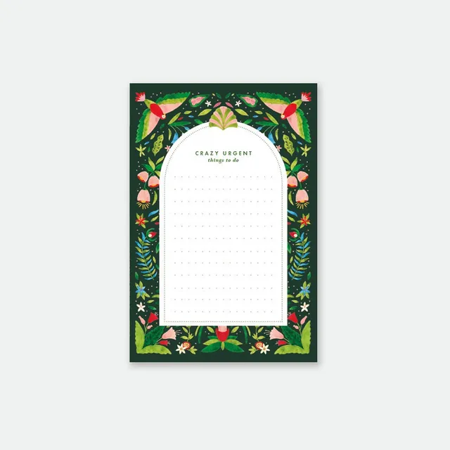 all-the-ways-to-say-green-jungle-notizblock-a6-50-blatt image 1