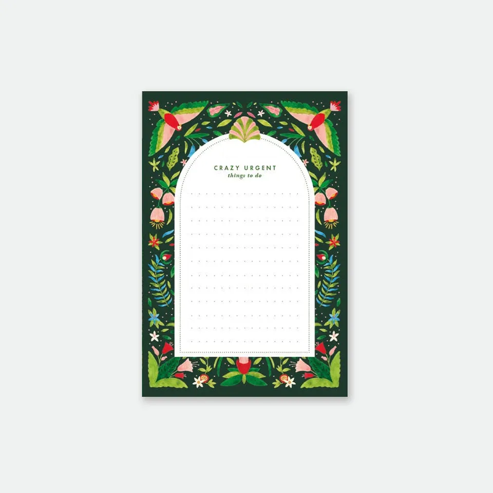 all-the-ways-to-say-green-jungle-notizblock-a6-50-blatt image 1
