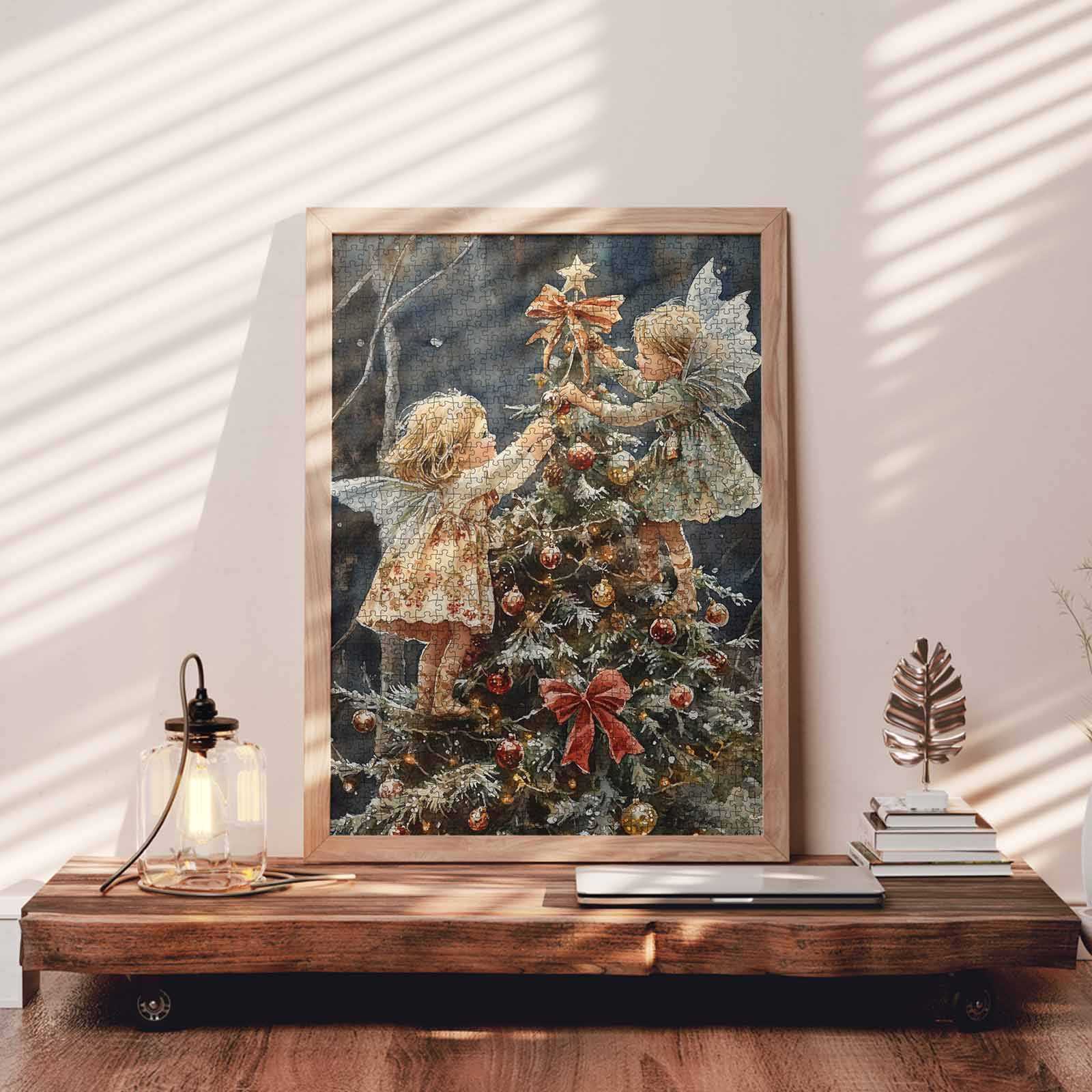 tucocoo-fairy-tree-trimming-puzzle-1000-teile-weihnachten image 3