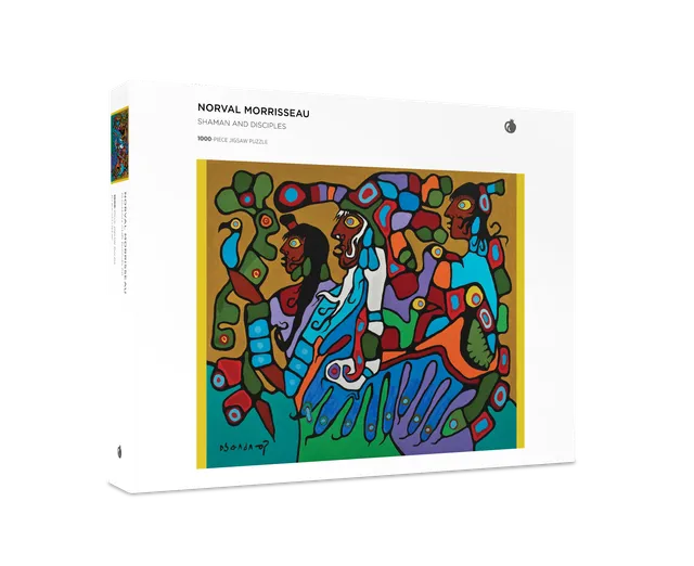 pomegranate-morrisseau-shaman-and-disciples-1000-teile-puzzle image 1