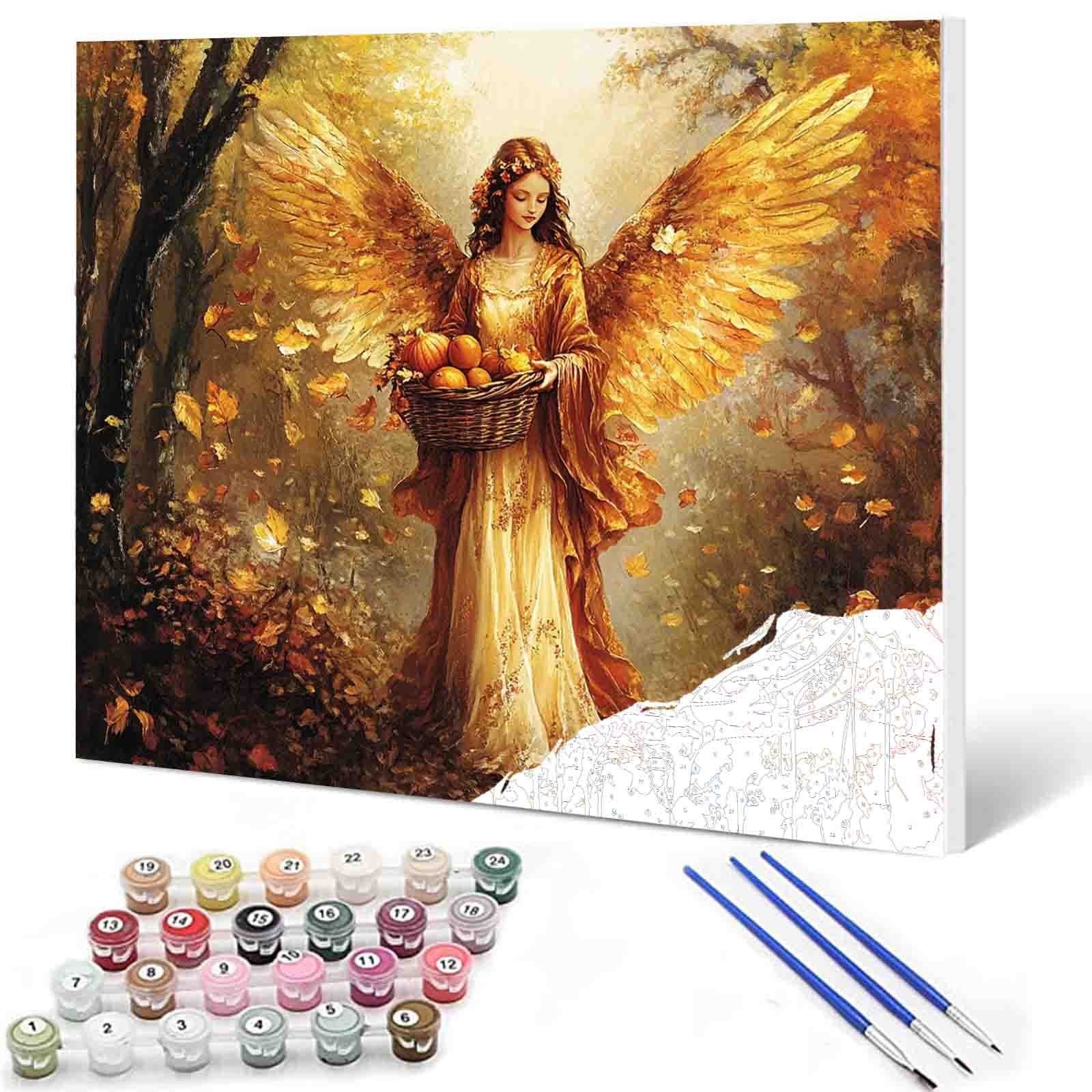 tucocoo-autumn-harvest-angel-malen-nach-zahlen-40x50cm image 1