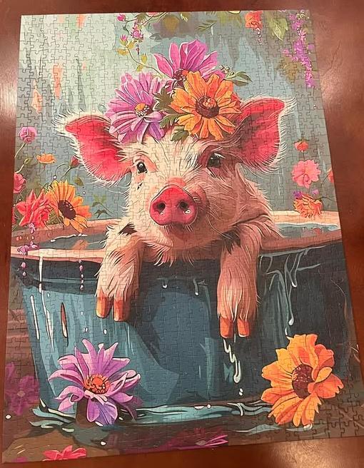 Lustiges Schwein