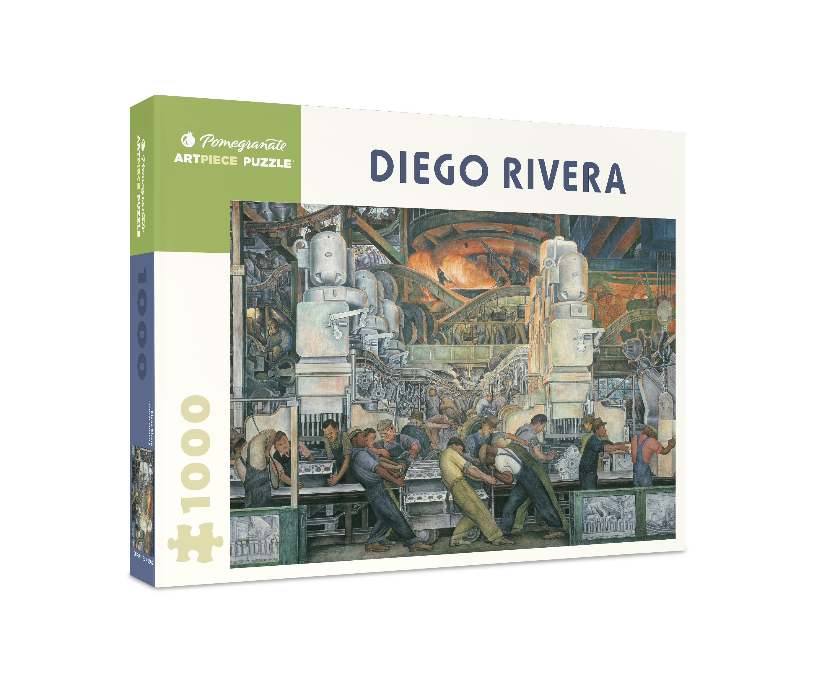 pomegranate-diego-rivera-detroit-industry-puzzle-1000-teile-mural image 1