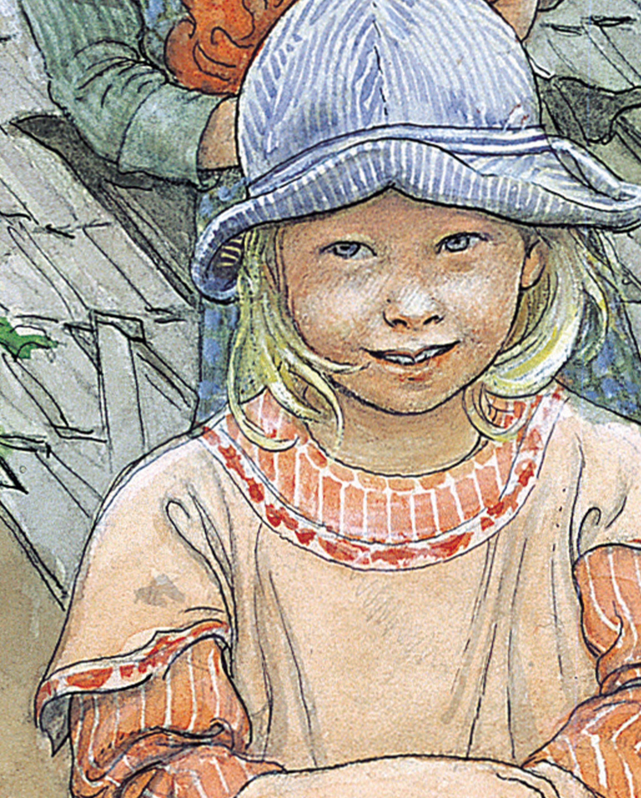 pomegranate-bookmarks-carl-larsson-by-the-cellar-lesezeichen-detail image 2
