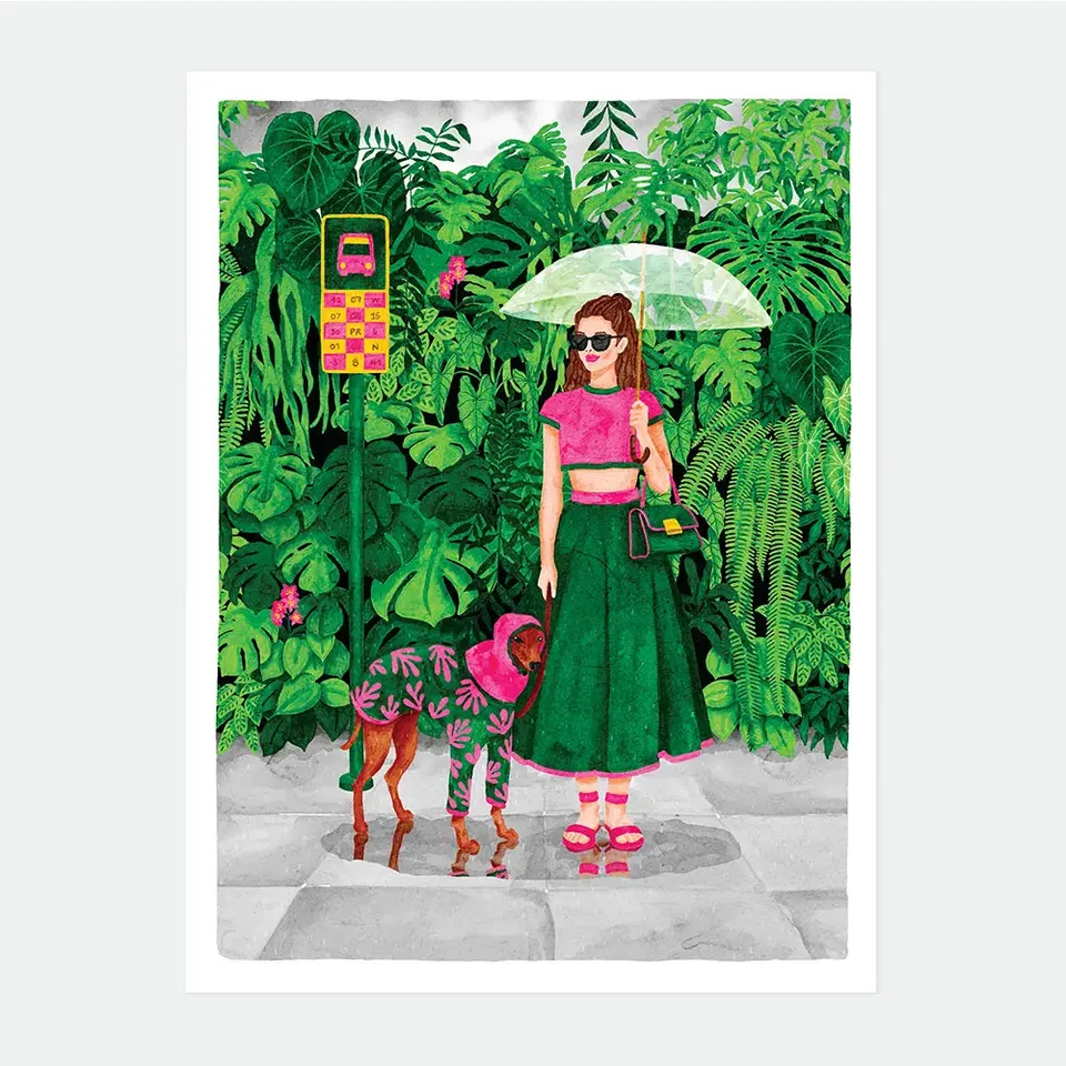 all-the-ways-to-say-wet-season-poster-medium-29-7x39-7-cm-dschungel image 1