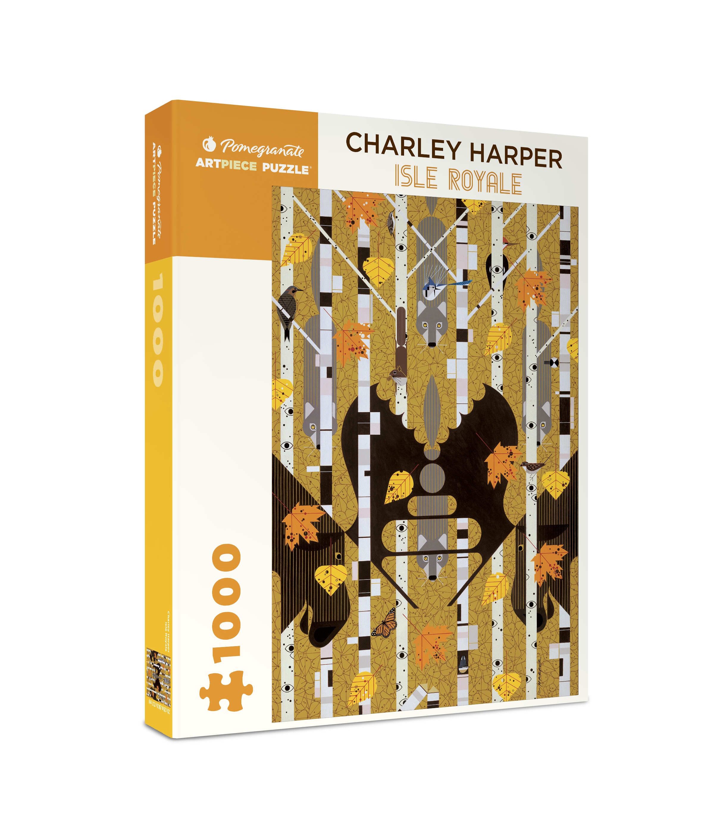 pomegranate-charley-harper-isle-royale-puzzle-1000-teile image 1