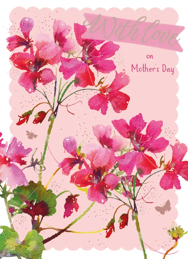 otter-house-greetings-cards-muttertagskarte-geraniums-geranien image 1
