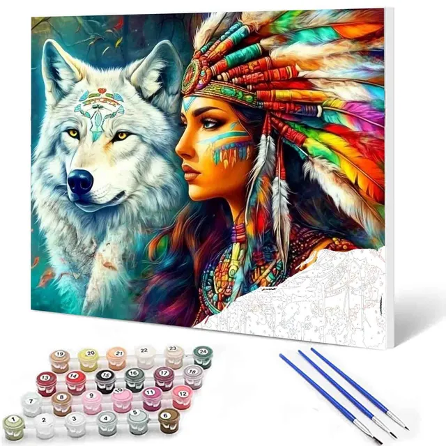 tucocoo-paint-by-numbers-spirit-of-the-wolf-malen-nach-zahlen-40x50 image 1