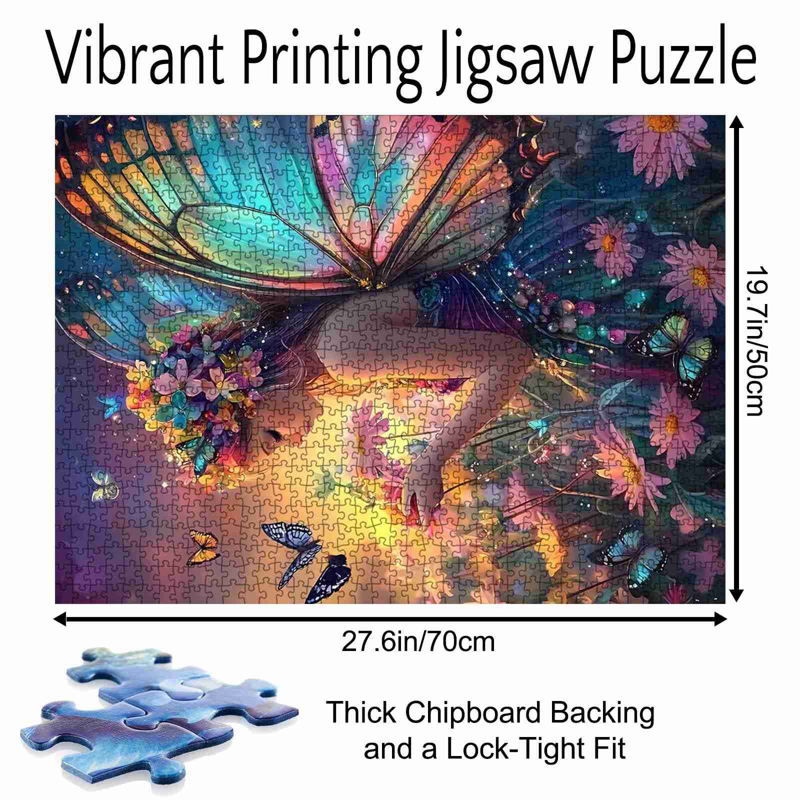 tucocoo-twilight-butterfly-fairy-puzzle-1000-teile-fee image 5