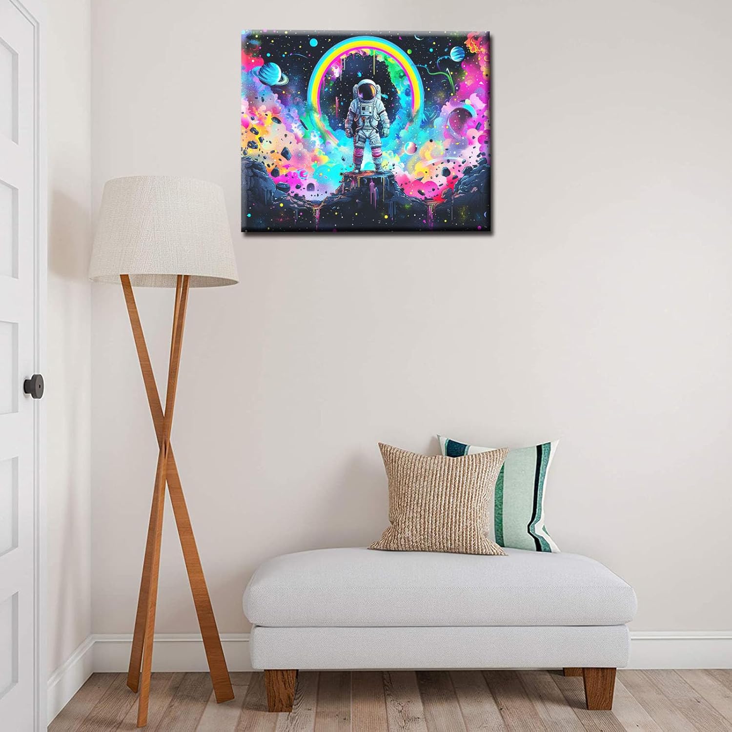 tucocoo-astronaut-rainbow-malen-nach-zahlen-40x50-ohne-rahmen image 2