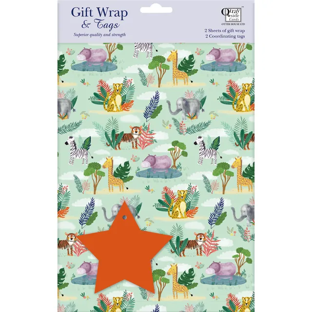 otter-house-safari-animals-geschenkpapier-2-b-gen-anh-nger image 1