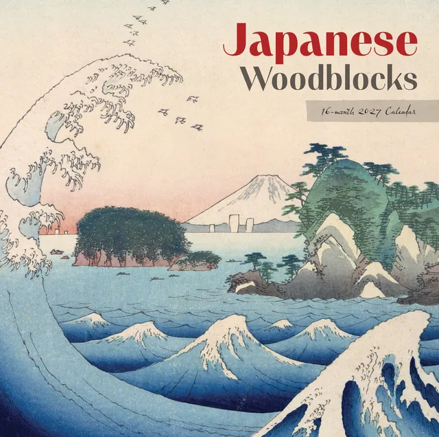 otter-house-japanese-woodblocks-wandkalender-2027-kunst image 1