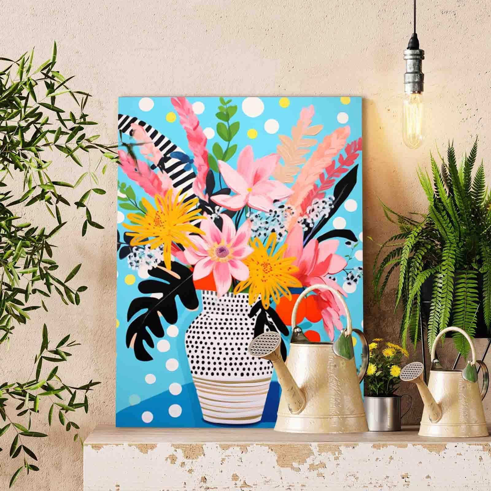 tucocoo-floral-bouquet-in-vase-malen-nach-zahlen-40x50 image 2