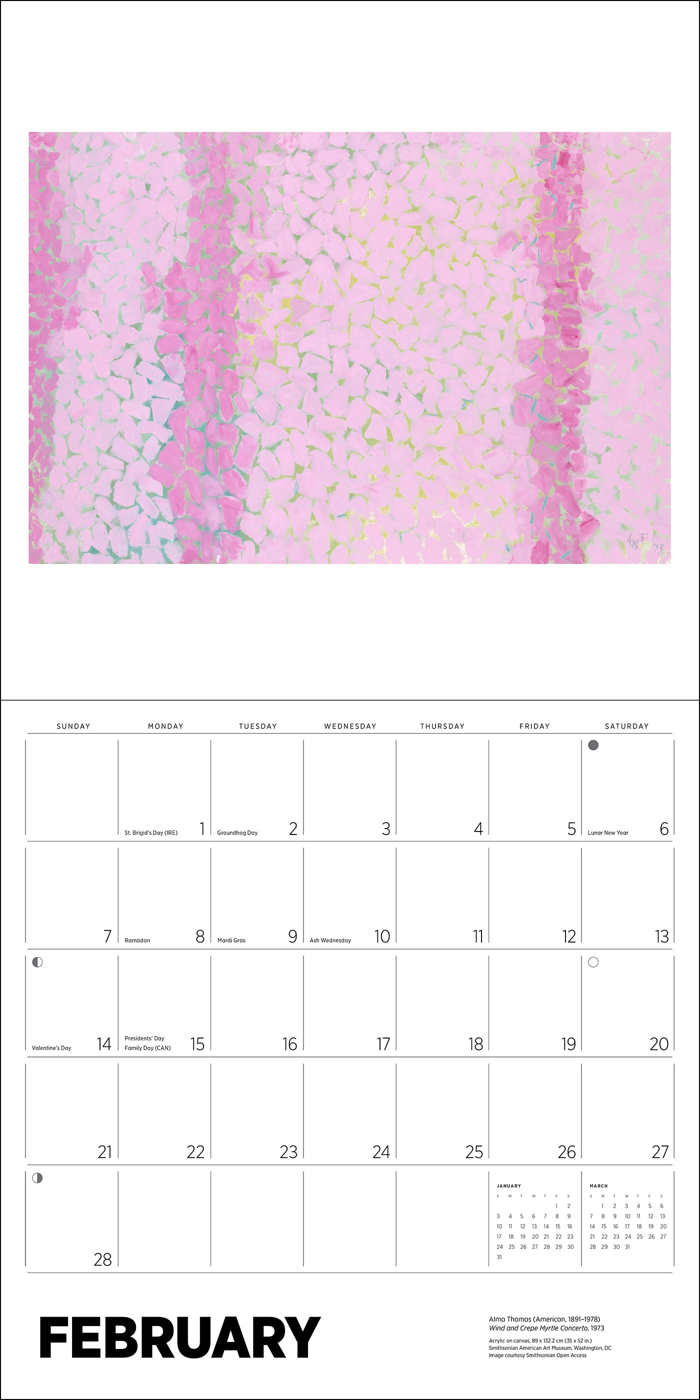 pomegranate-alma-thomas-2027-wandkalender-abstrakt-farbe image 3