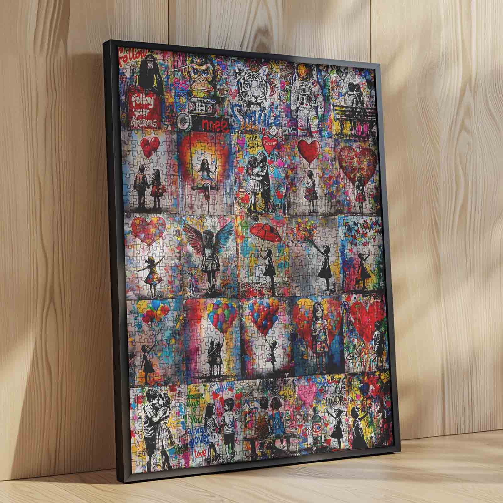 tucocoo-jigsaw-puzzles-graffiti-herz-puzzle-1000-teile image 4