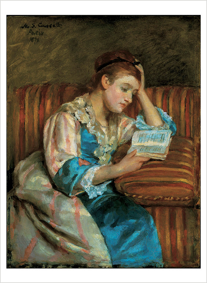 pomegranate-the-reading-woman-postkartenbuch-30-karten image 5