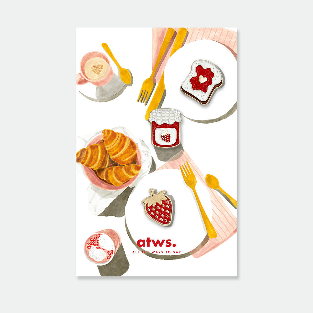 all-the-ways-to-say-jam-lover-pins-3er-set-emaille-gold image 1