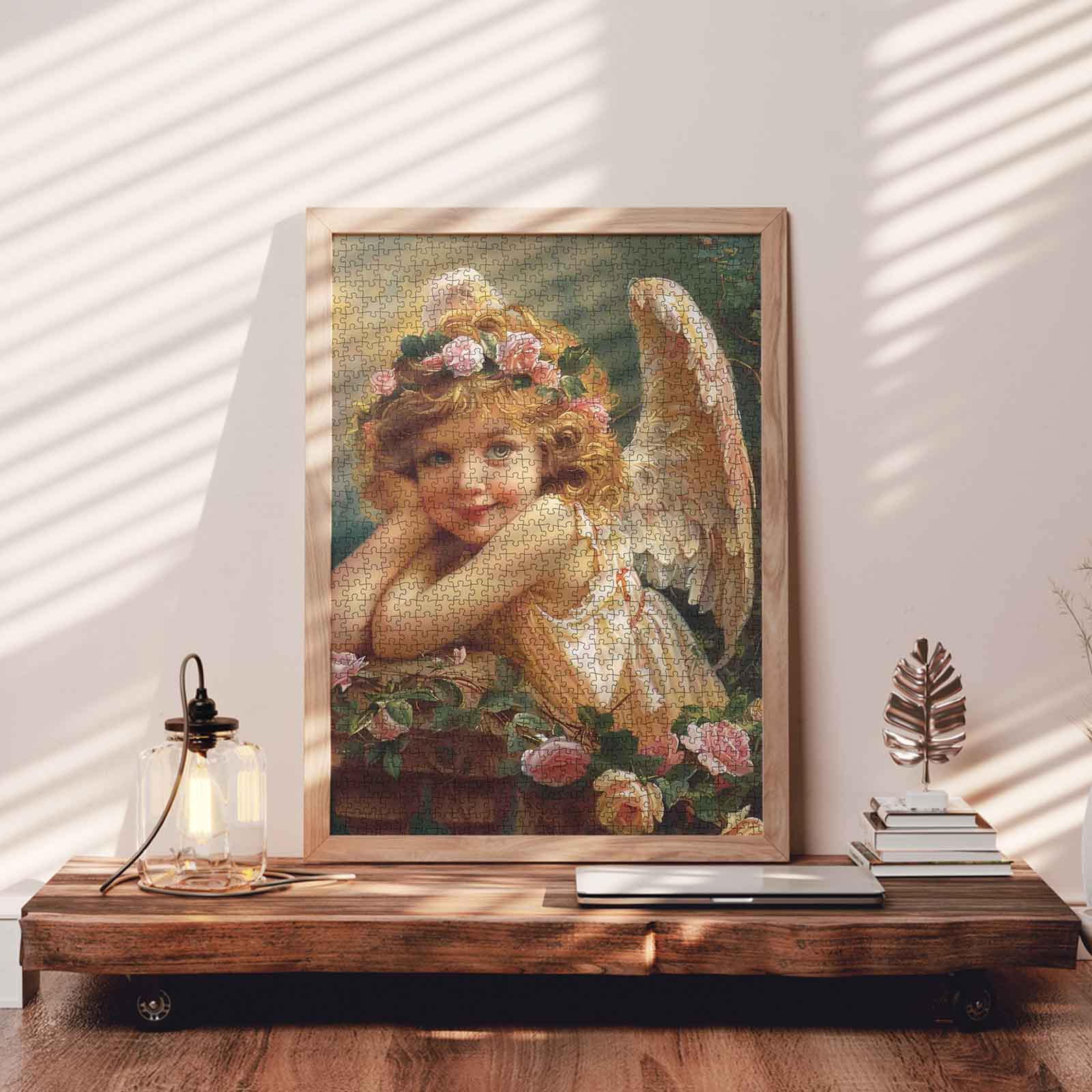 tucocoo-angel-with-roses-puzzle-1000-teile-engel image 3