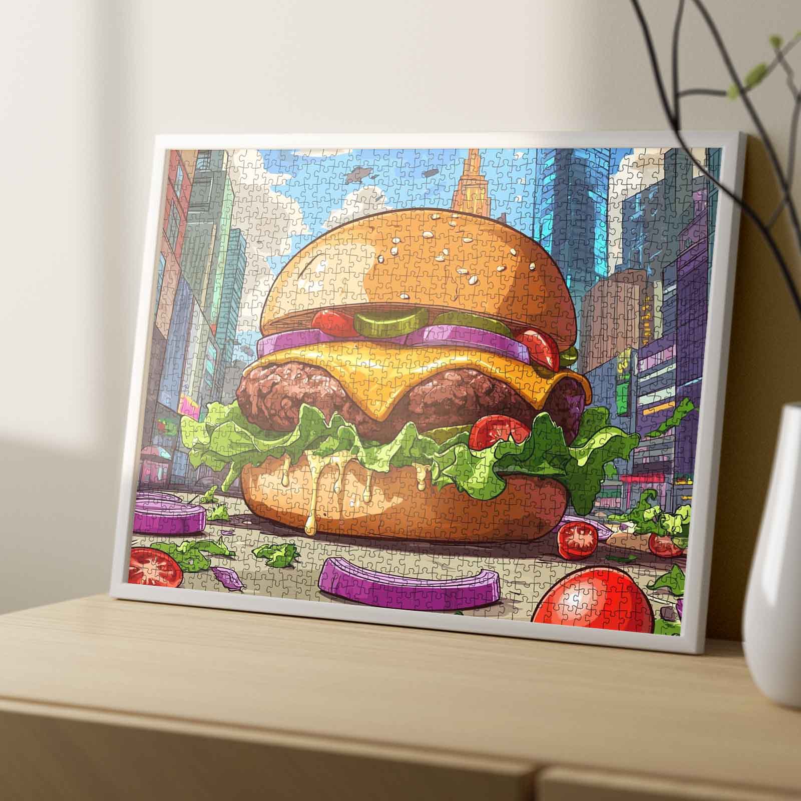 tucocoo-jigsaw-puzzles-city-burger-puzzle-1000-teile image 4