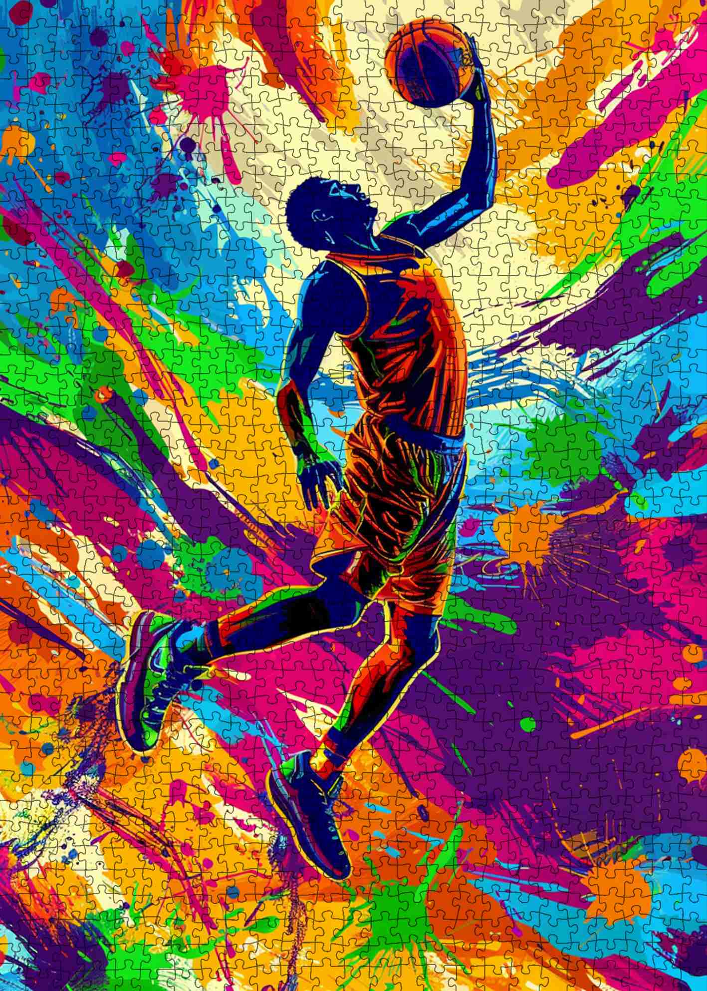 tucocoo-graffiti-basketball-slam-dunk-puzzle-1000-teile image 2