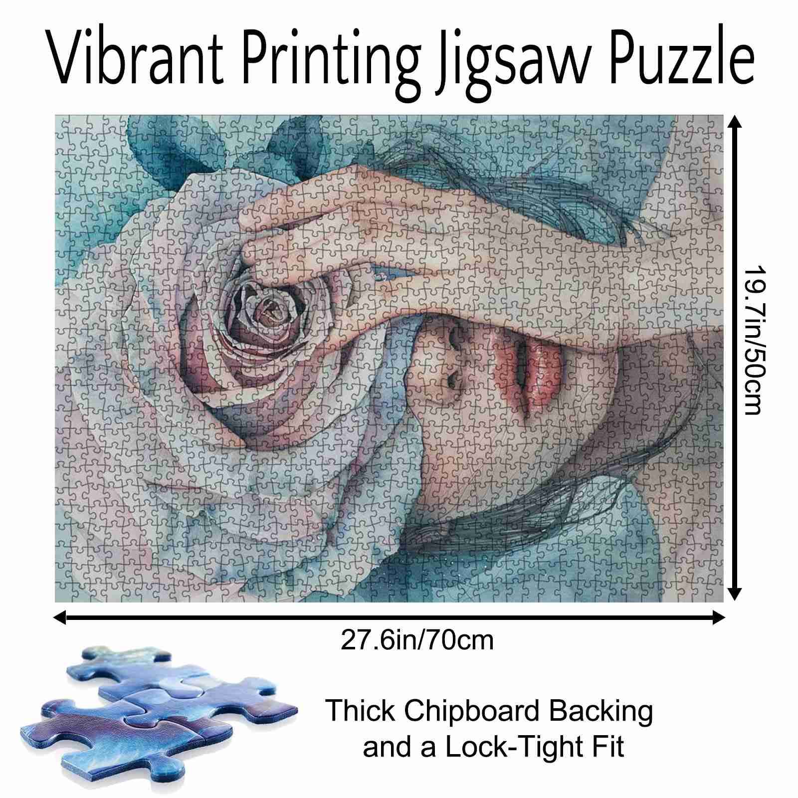 tucocoo-rose-enigma-puzzle-1000-teile-frau-mit-rose image 5