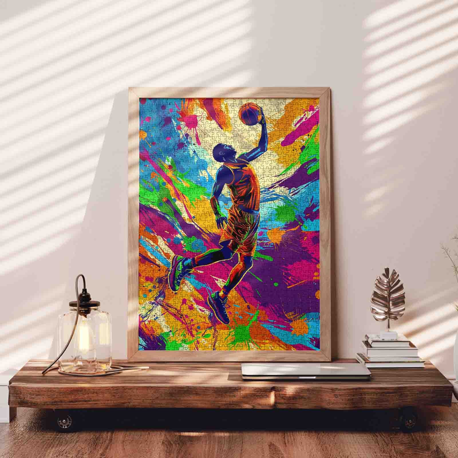 tucocoo-graffiti-basketball-slam-dunk-puzzle-1000-teile image 3