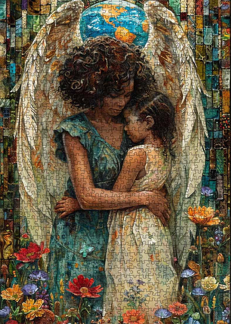 tucocoo-guardian-s-embrace-puzzle-1000-teile-schutzengel image 2