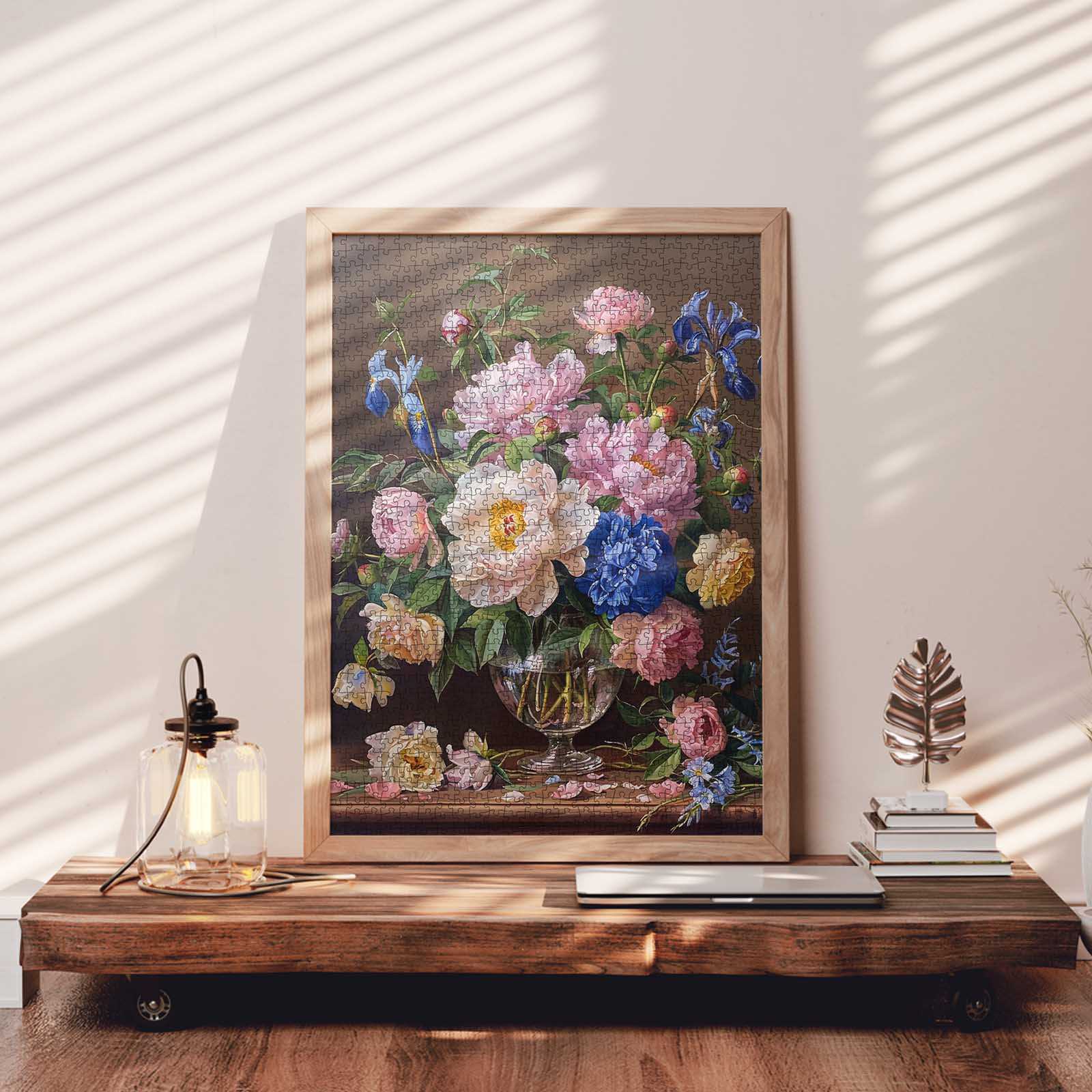 tucocoo-elegant-peony-bouquet-puzzle-1000-teile-blumen image 3