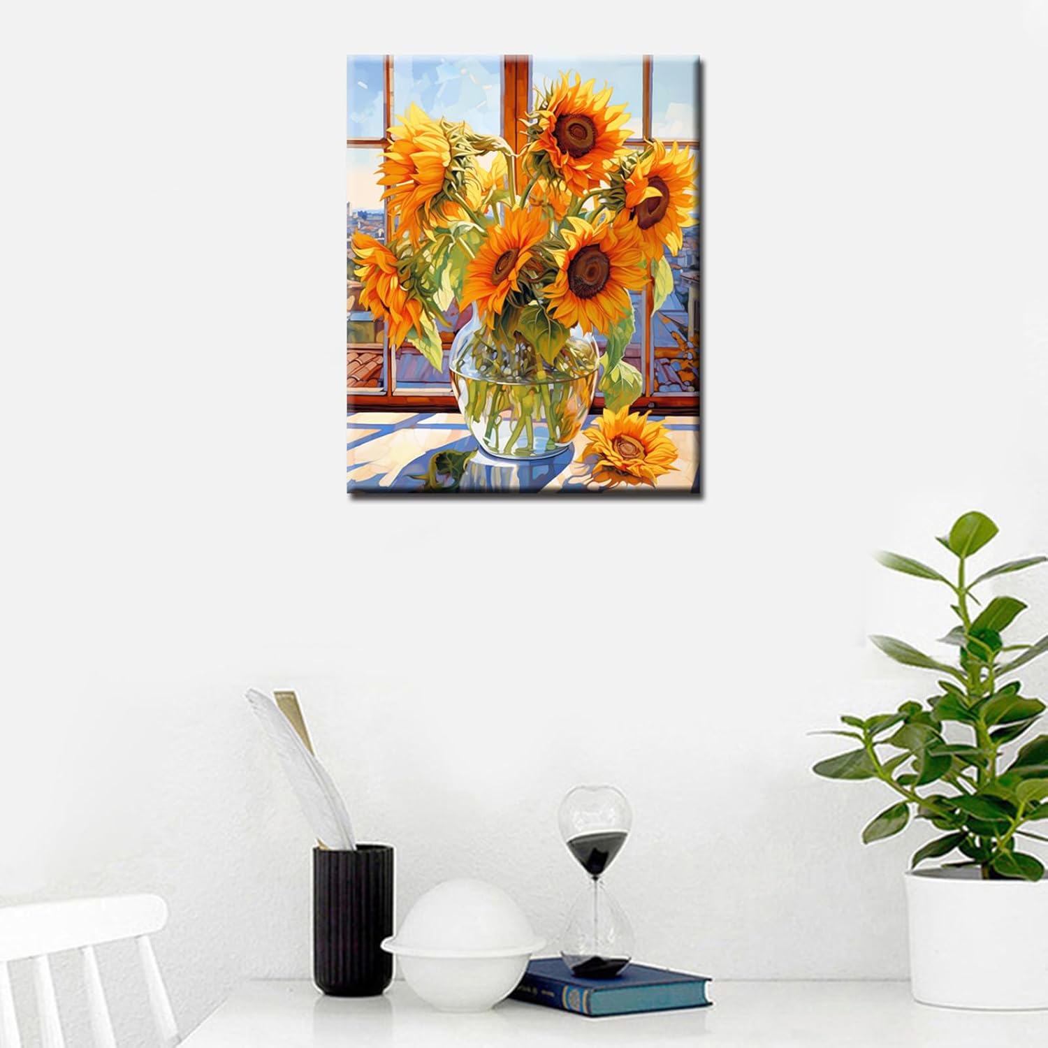 tucocoo-paint-by-numbers-sonnenblumen-malen-nach-zahlen-40x50-cm image 3