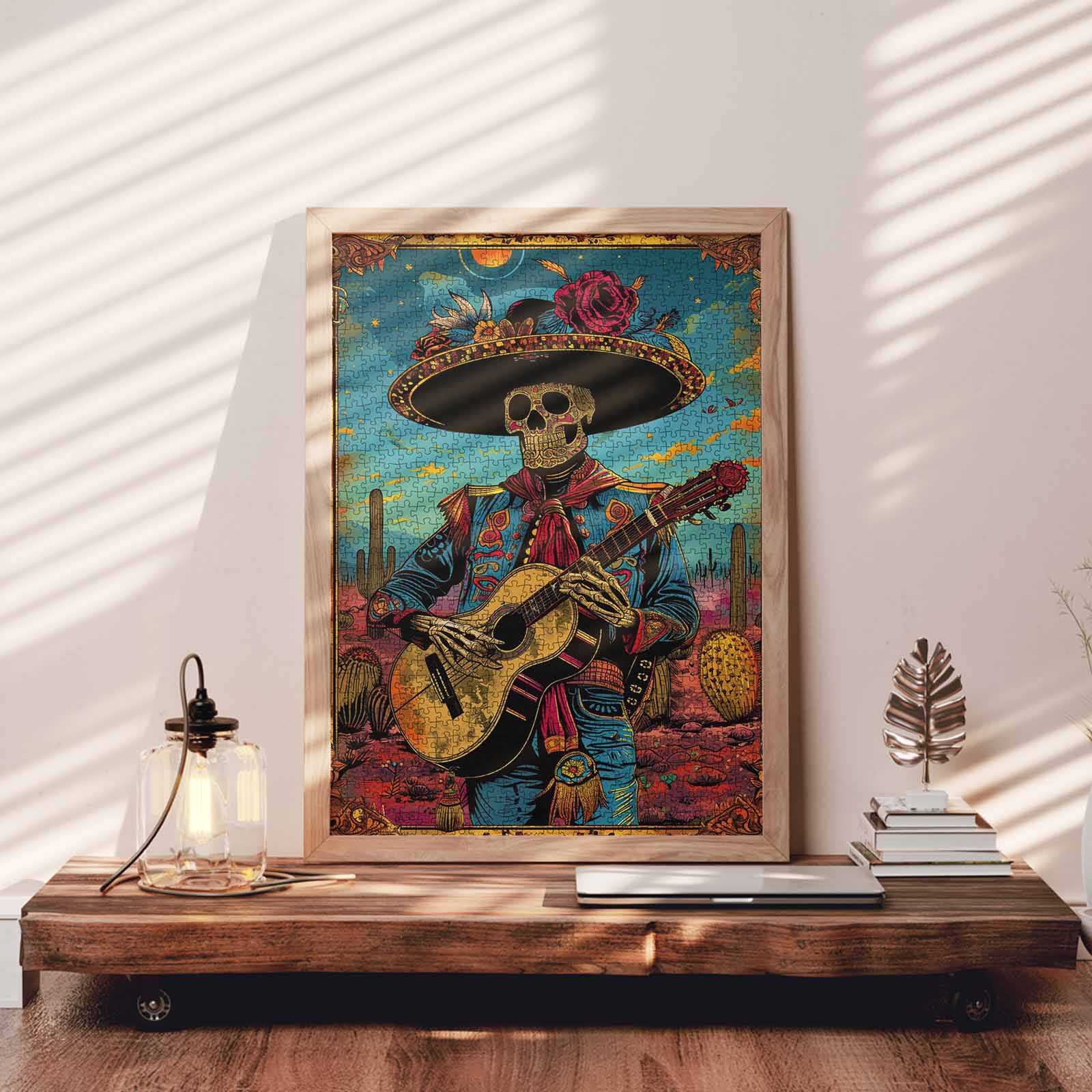 tucocoo-jigsaw-puzzles-skelett-mariachi-puzzle-1000-teile image 3