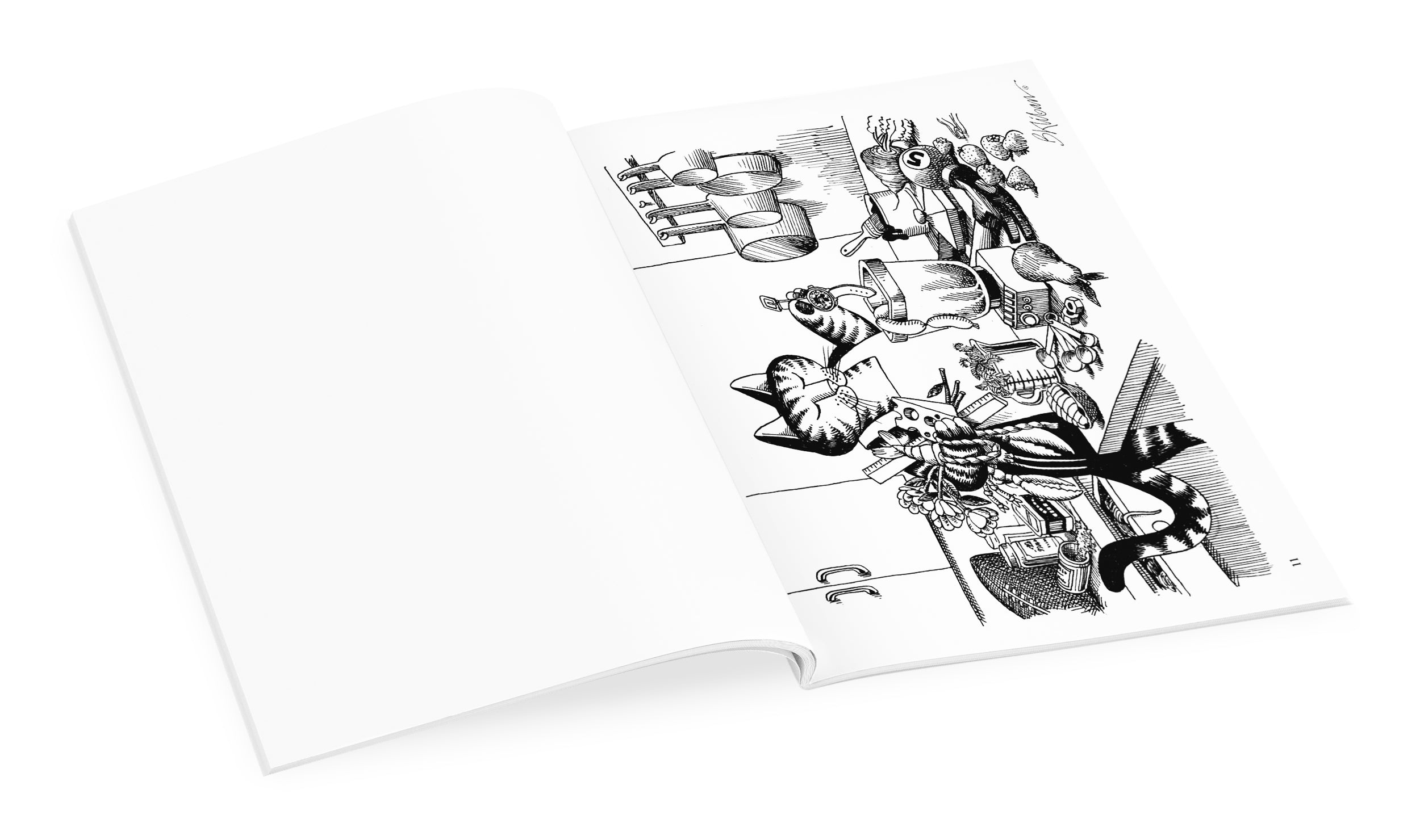 pomegranate-b-kliban-catcolor-malbuch-katzen-humor image 4
