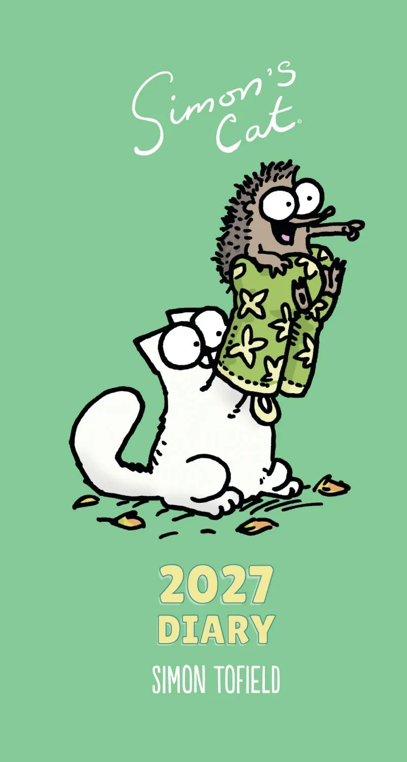 otter-house-simons-cat-slim-diary-2027-taschenkalender-katze image 1