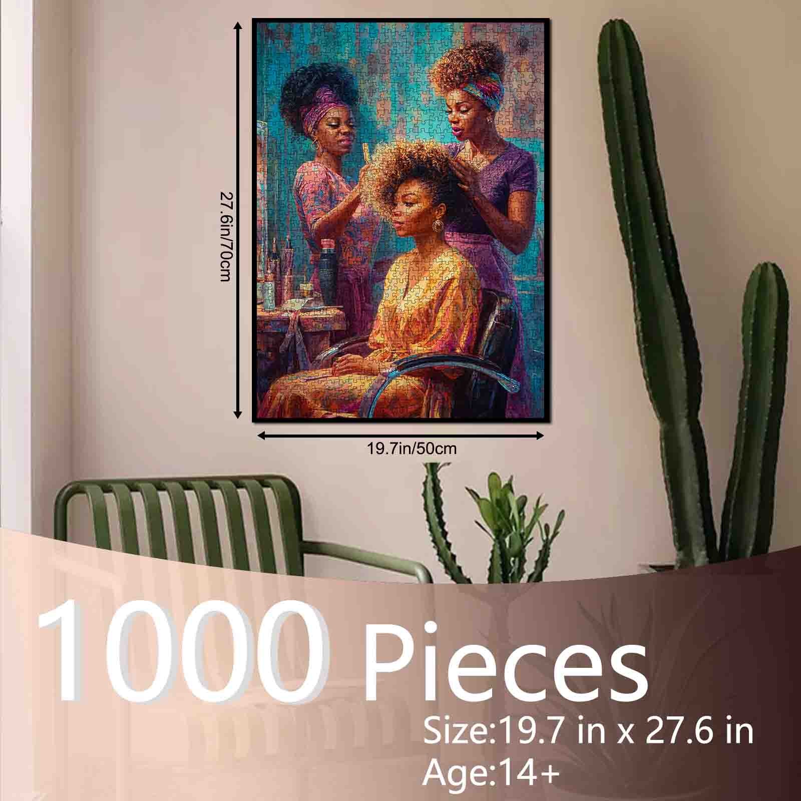 tucocoo-hair-salon-puzzle-1000-teile-frauen-portrait image 5