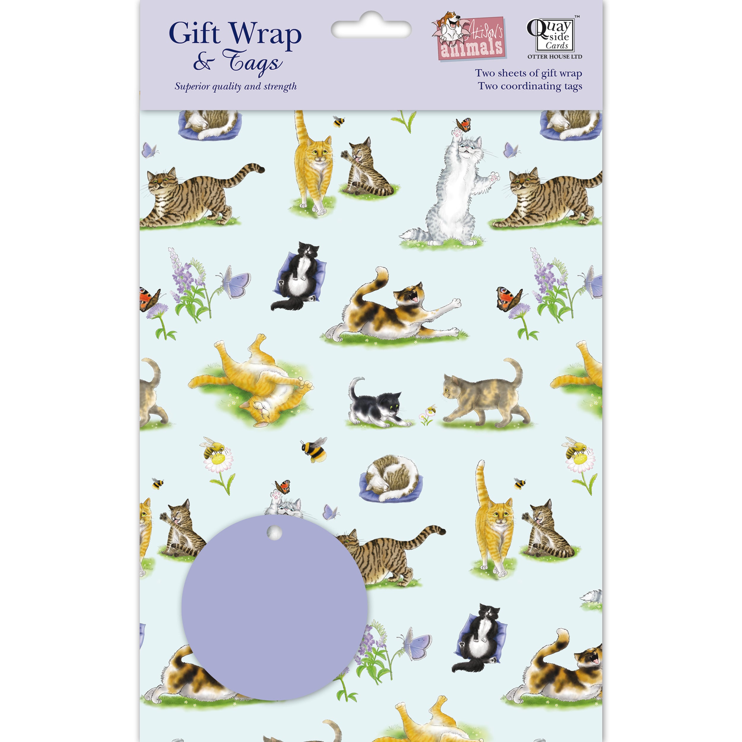 otter-house-alison-s-animals-geschenkpapier-katze-2-b-gen image 1