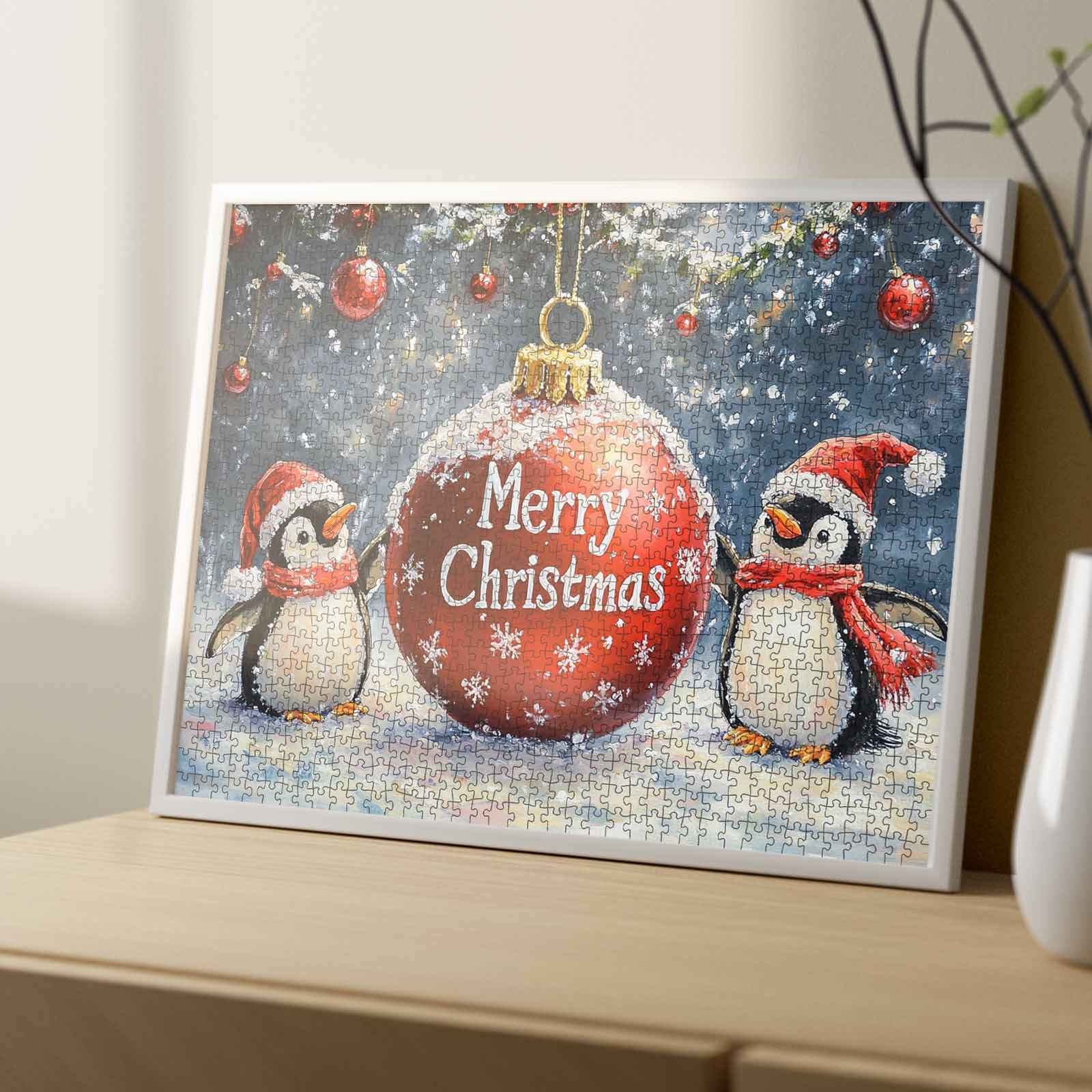 tucocoo-penguin-holiday-wishes-puzzle-1000-teile image 4