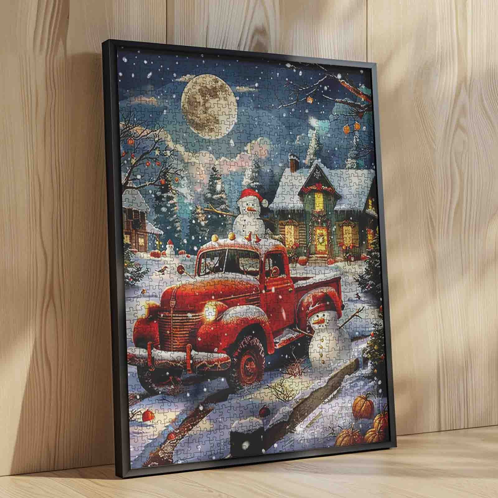 tucocoo-christmas-red-truck-puzzle-1000-teile-weihnachten image 4