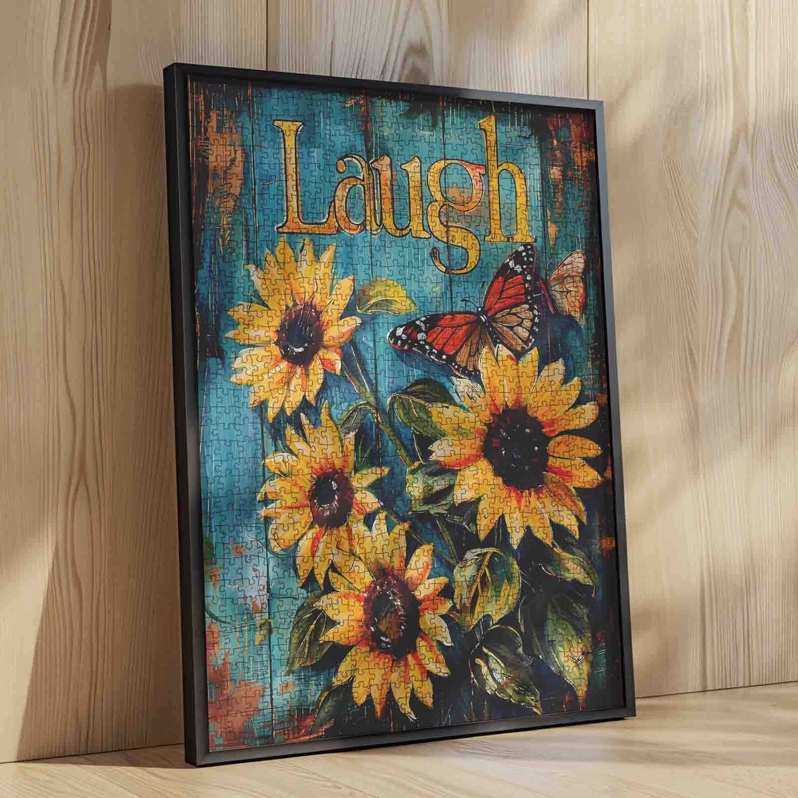 tucocoo-sunflowers-and-monarch-butterfly-puzzle-1000-teile image 4