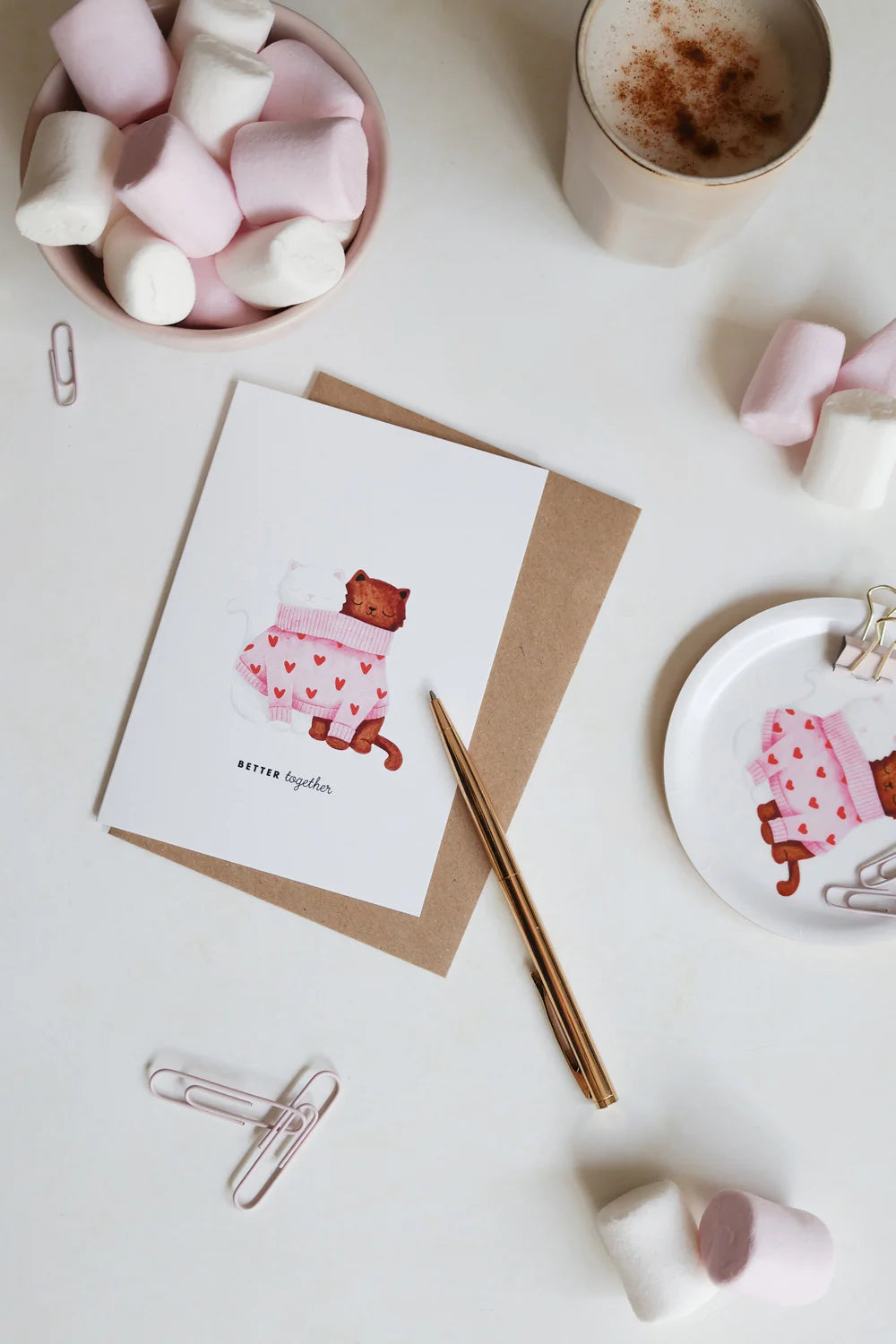 all-the-ways-to-say-better-together-cats-karte-a6-liebe image 2