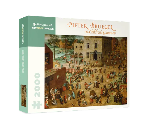 pomegranate-pieter-bruegel-children-s-games-puzzle-2000-teile-klassik image 1