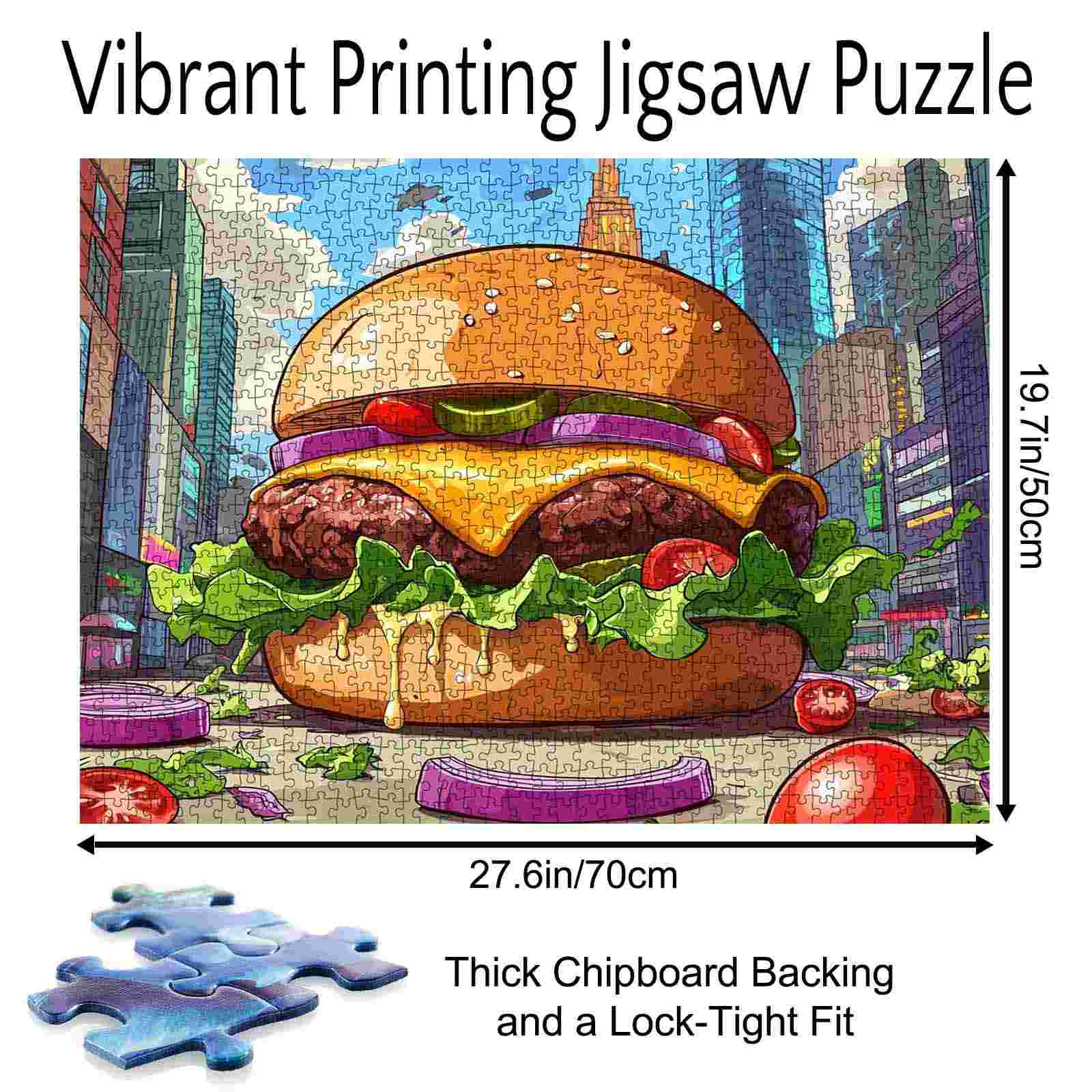tucocoo-jigsaw-puzzles-city-burger-puzzle-1000-teile image 5