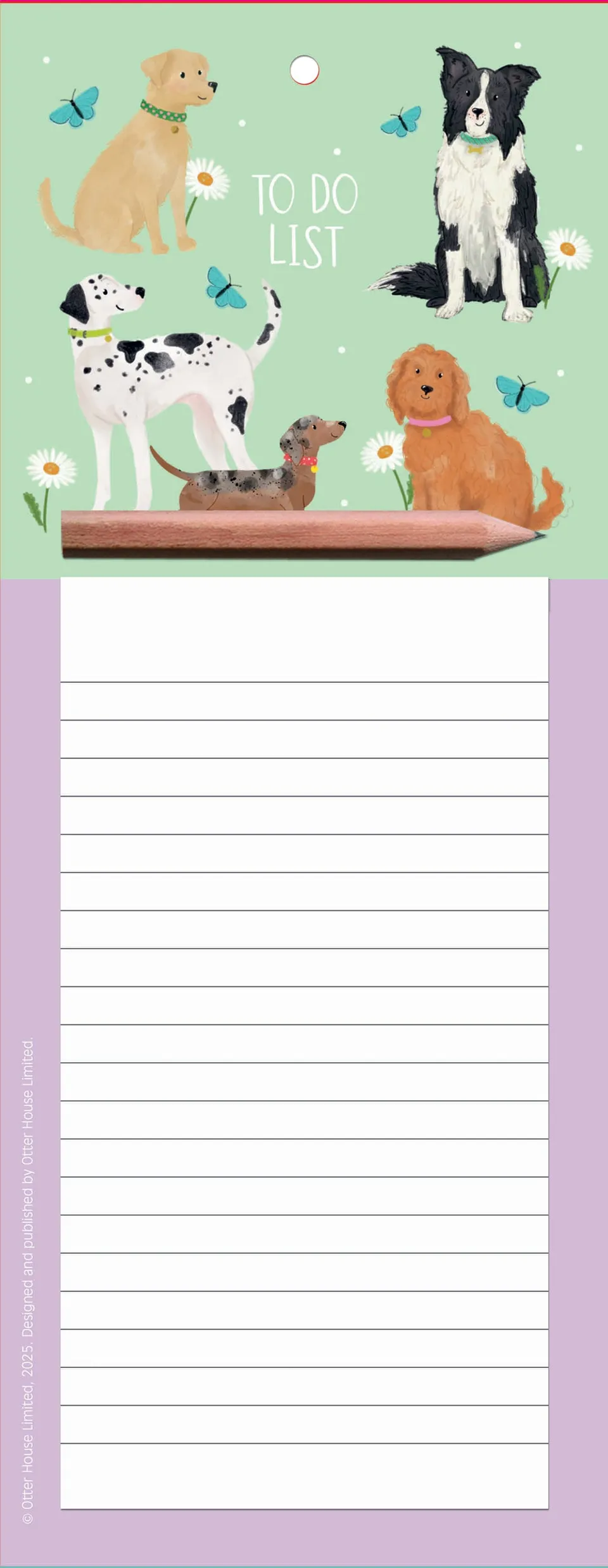 otter-house-stationery-mixed-dogs-magnet-notizblock-hunde image 1