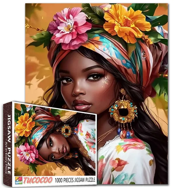 tucocoo-jigsaw-floral-majesty-puzzle-1000-teile-portrait image 1