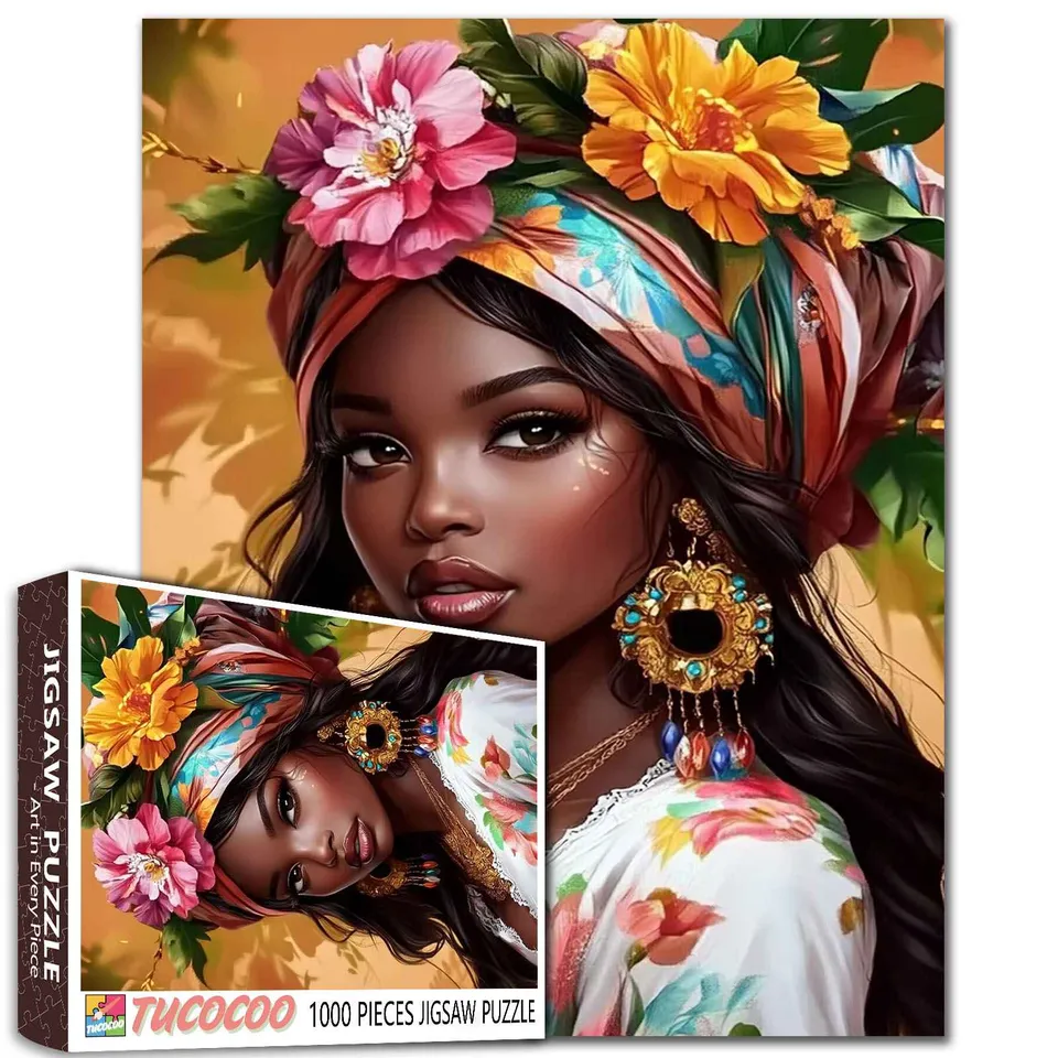 tucocoo-jigsaw-floral-majesty-puzzle-1000-teile-portrait image 1