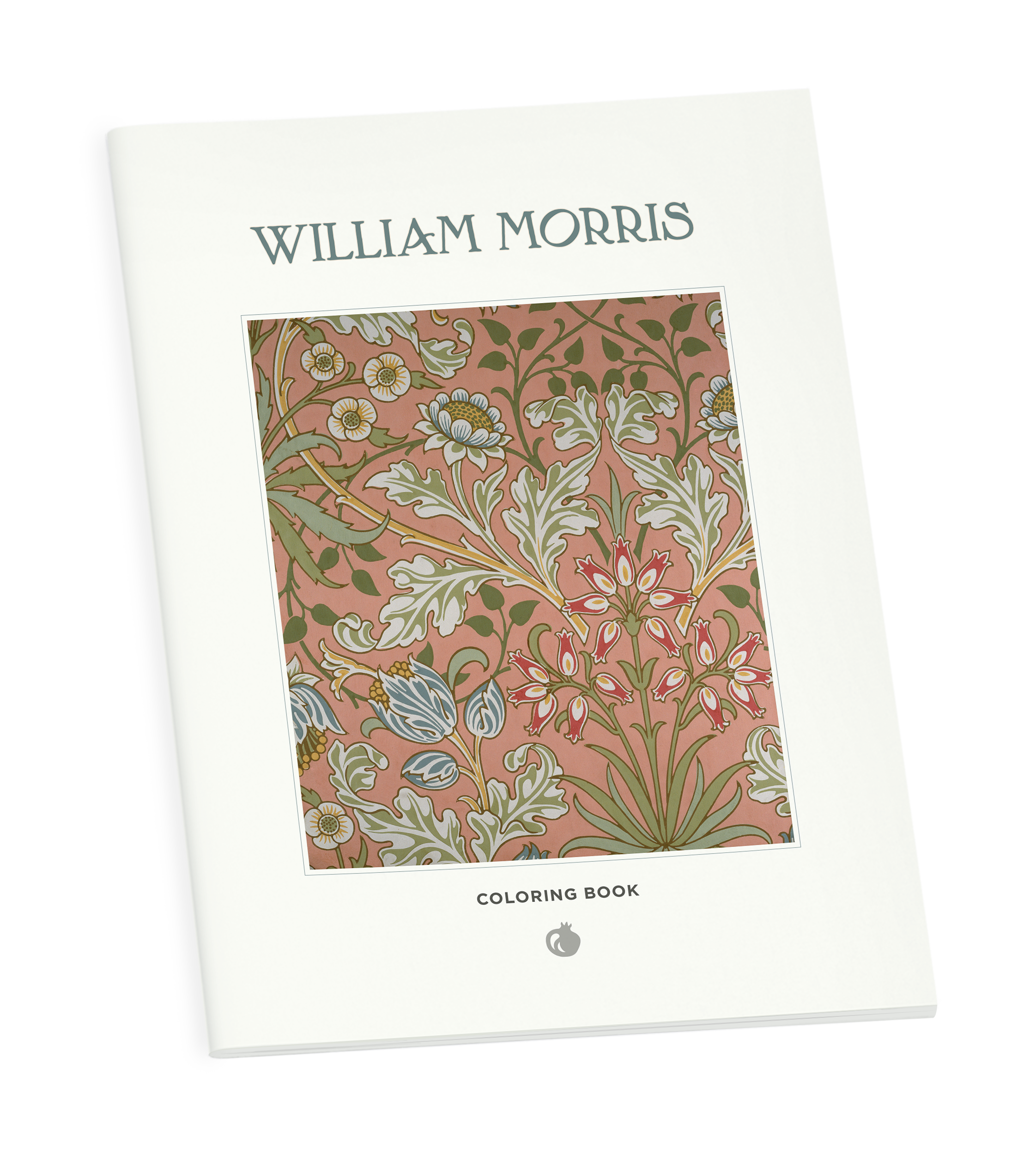 pomegranate-william-morris-malbuch-blumen-ranken image 1