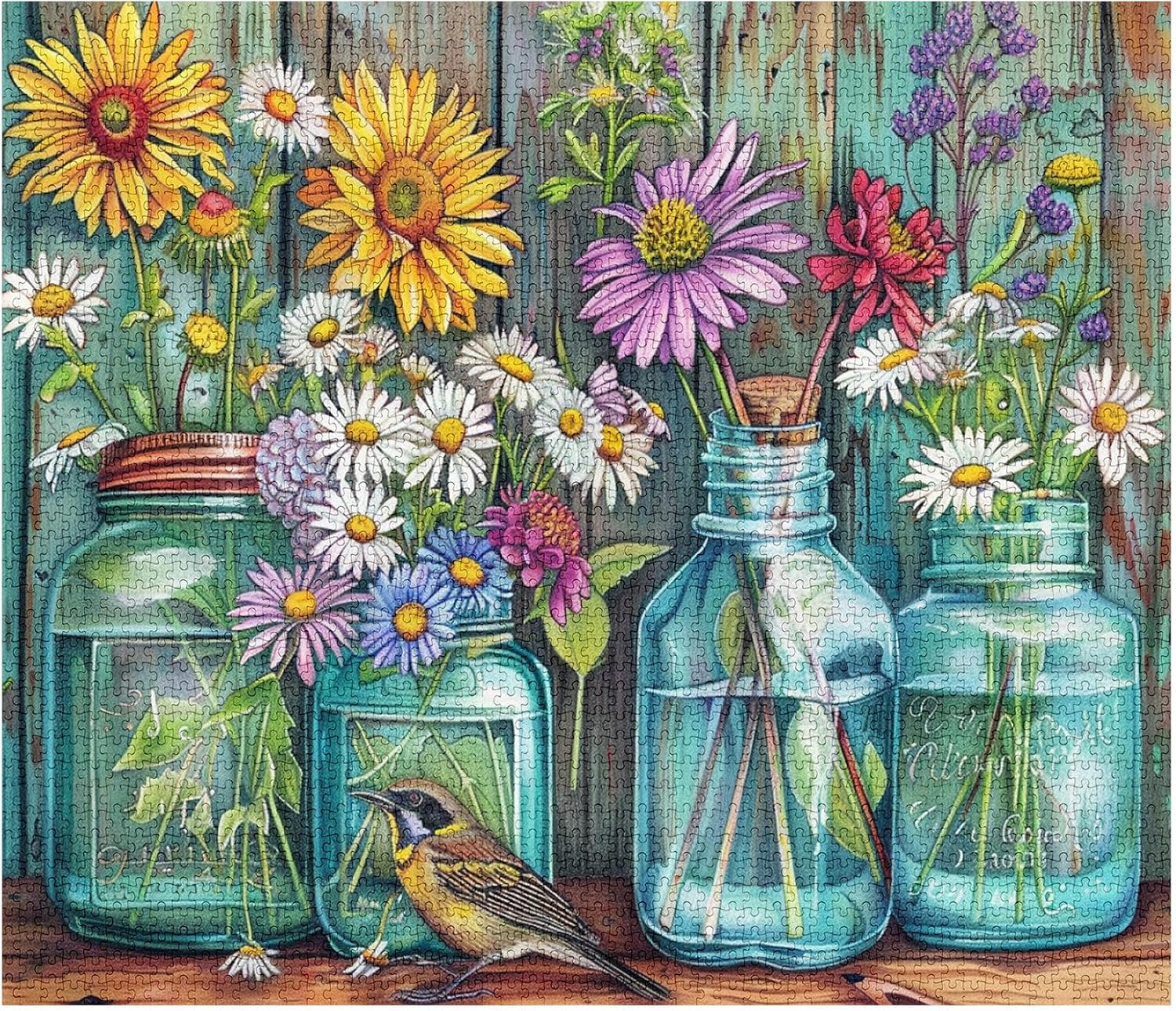 tucocoo-wildflowers-daisies-puzzle-1000-teile-blumen image 2